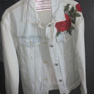 Floral Jean Jacket